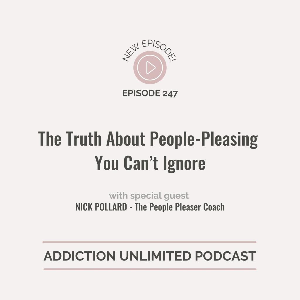 People pleasing podcast episode.