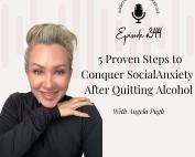 Tips and strategies for overcoming social anxiety when you're newly sober and feel uncomfortable in social situations.