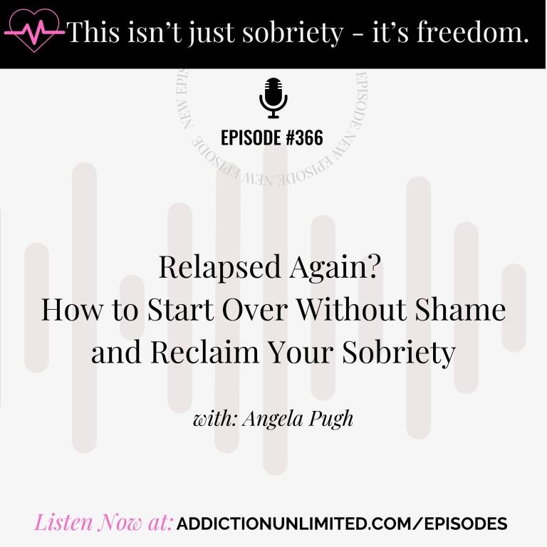 Relapsed Again? How to Start Over Without Shame and Reclaim Your ... - Relapses In Sobriety From Crack Addiction