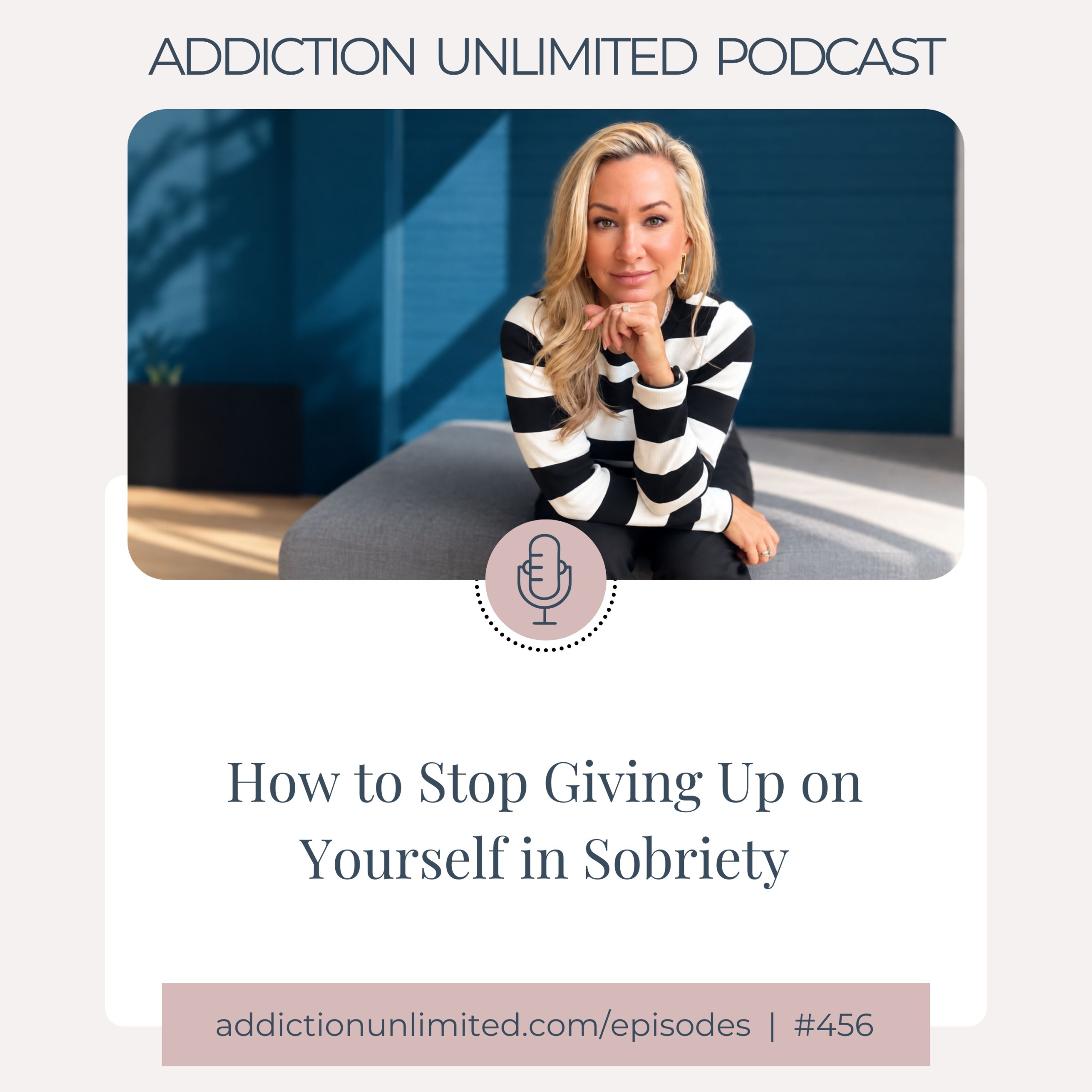 Angela Pugh on the Addiction Unlimited episode cover: About to give up? You still have a choice.